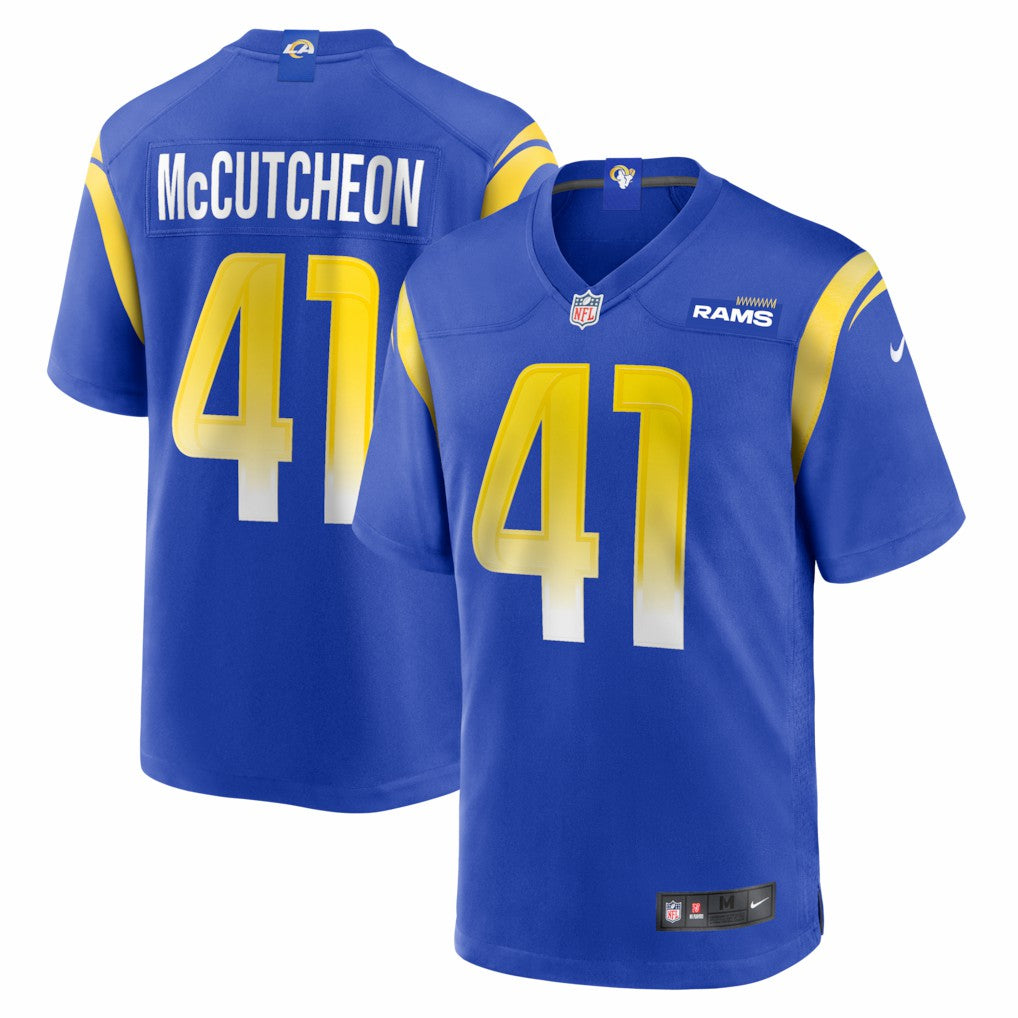 Cameron McCutcheon Los Angeles Rams Game Jersey - Royal | Nike on sale