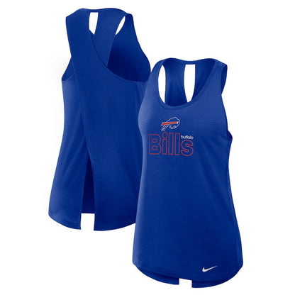 Buffalo Bills Women's Open-Back Crisscross Dri-FIT Tank Top - Royal | Nike cheap