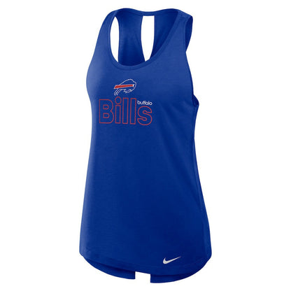 Buffalo Bills Women's Open-Back Crisscross Dri-FIT Tank Top - Royal | Nike cheap