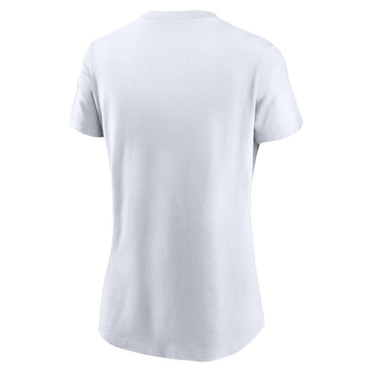 Miami Dolphins Women's Throwback Primary Logo T-Shirt - White | Nike on sale