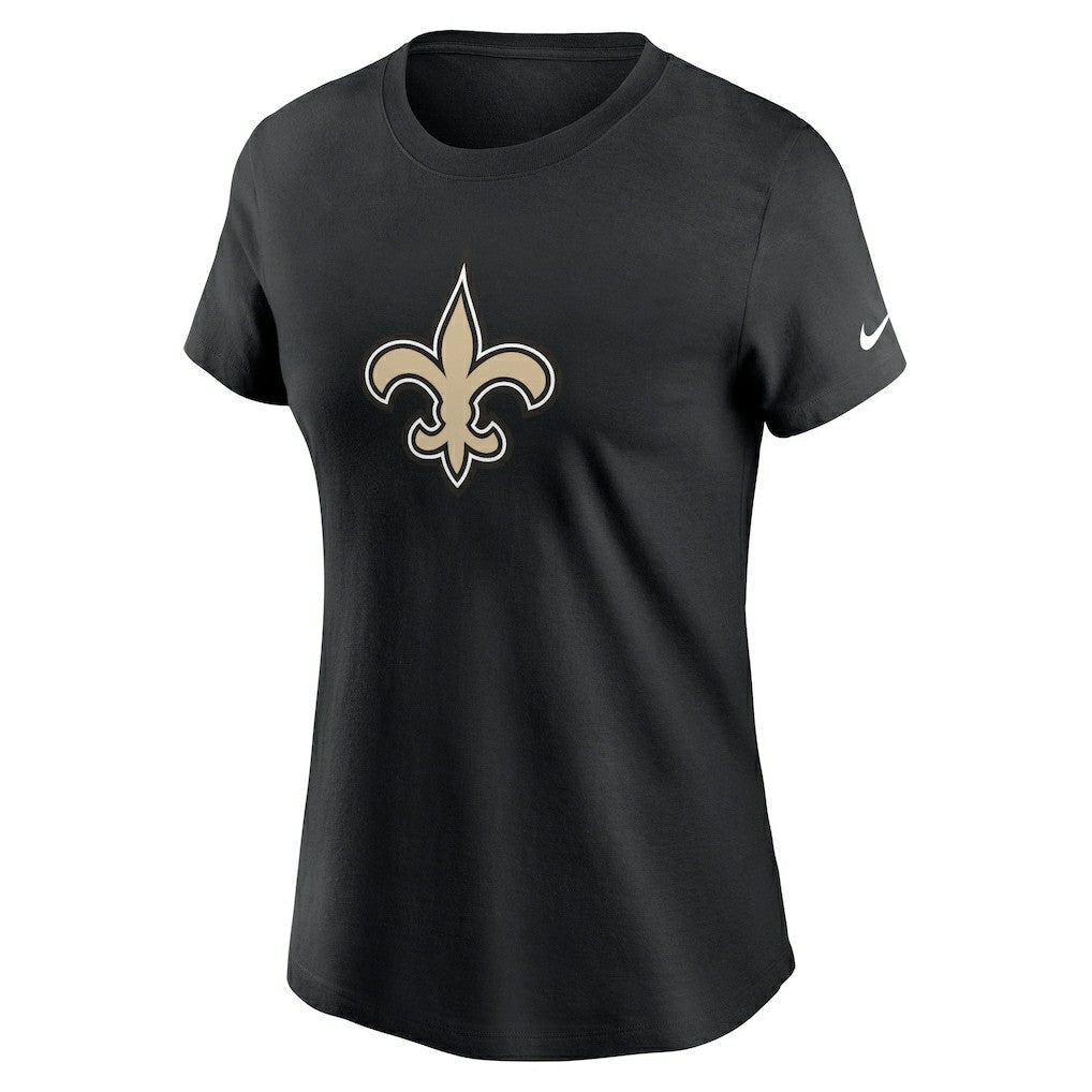 New Orleans Saints Women's Primary Logo T-Shirt - Black | Nike cheap
