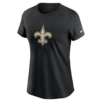 New Orleans Saints Women's Primary Logo T-Shirt - Black | Nike cheap