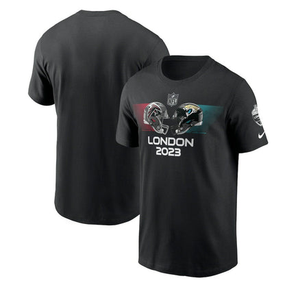 Atlanta Falcons vs. Jacksonville Jaguars 2023 London Game Essential T-Shirt - Black | Nike online