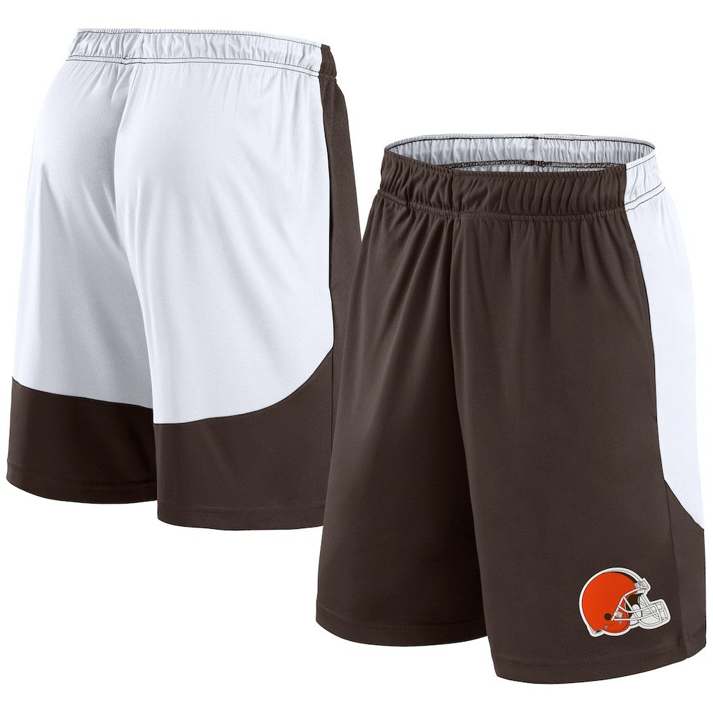 Cleveland Browns Go Hard Shorts - Brown/White sale