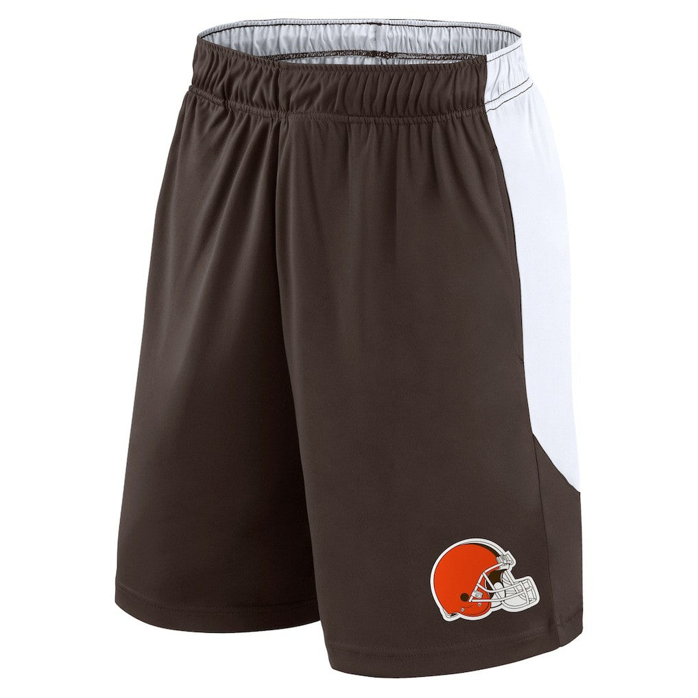 Cleveland Browns Go Hard Shorts - Brown/White sale