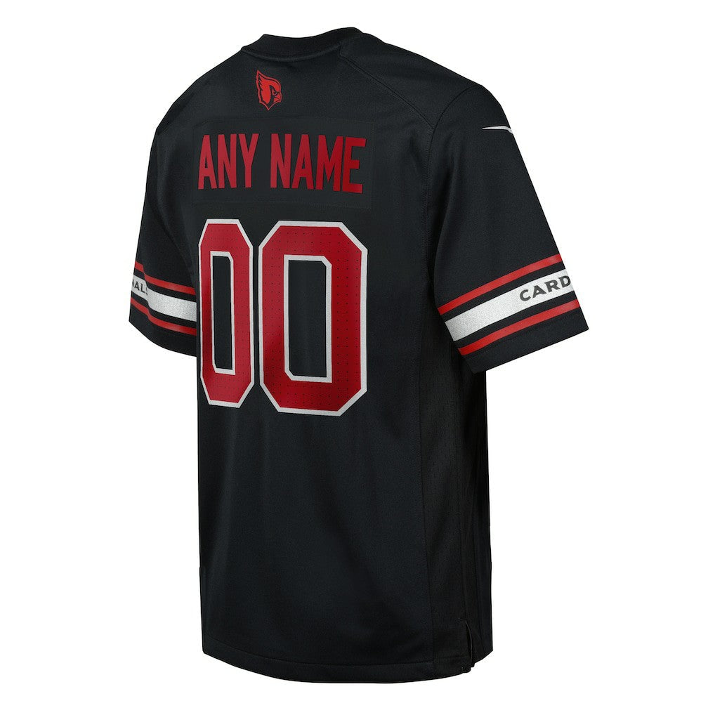 Arizona Cardinals Youth Alternate Custom Game Jersey - Black | Nike sale