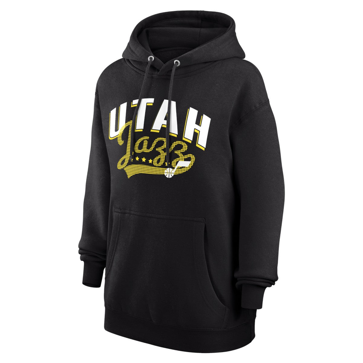 Utah Jazz G-III 4Her by Carl Banks Women's Filigree Logo Pullover Hoodie - Black shop