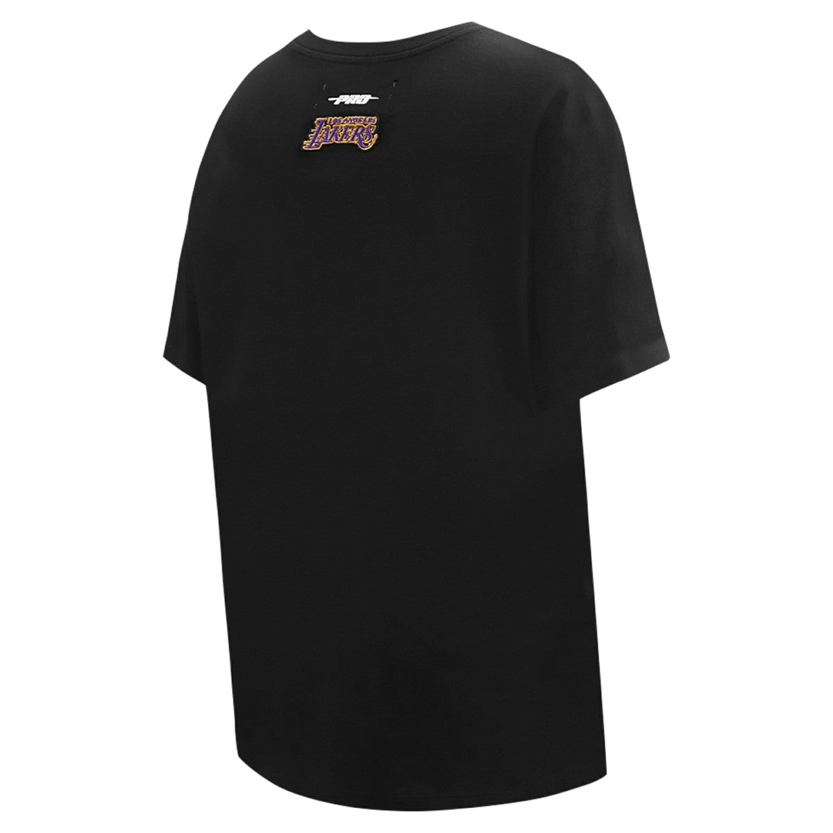 Los Angeles Lakers Pro Standard Women's Script Boyfriend T-Shirt - Black for sale