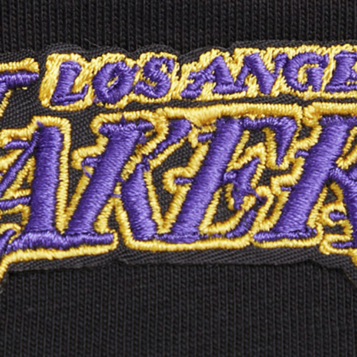 Los Angeles Lakers Pro Standard Women's Script Boyfriend T-Shirt - Black for sale
