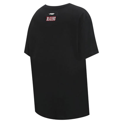 Sacramento Kings Pro Standard Women's Script Boyfriend T-Shirt - Black on sale