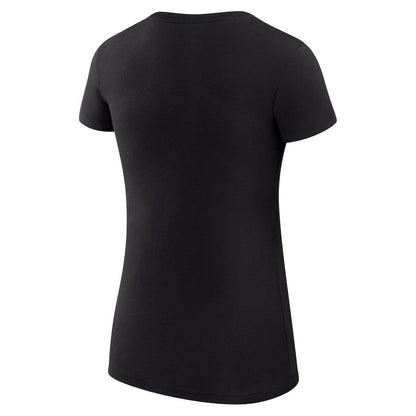Houston Rockets G-III 4Her by Carl Banks Women's Super-Slim Fit Lightweight Filigree Logo T-Shirt - Black on sale