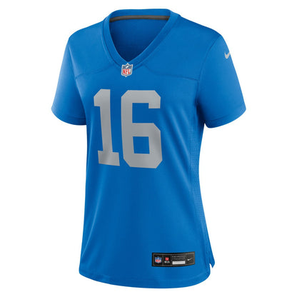 Jared Goff Detroit Lions Women's Alternate Game Jersey - Blue | Nike online