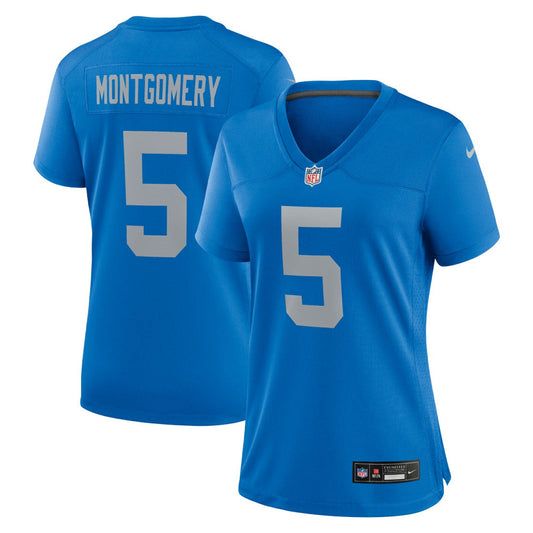 David Montgomery Detroit Lions Women's Alternate Game Jersey - Blue | Nike discount