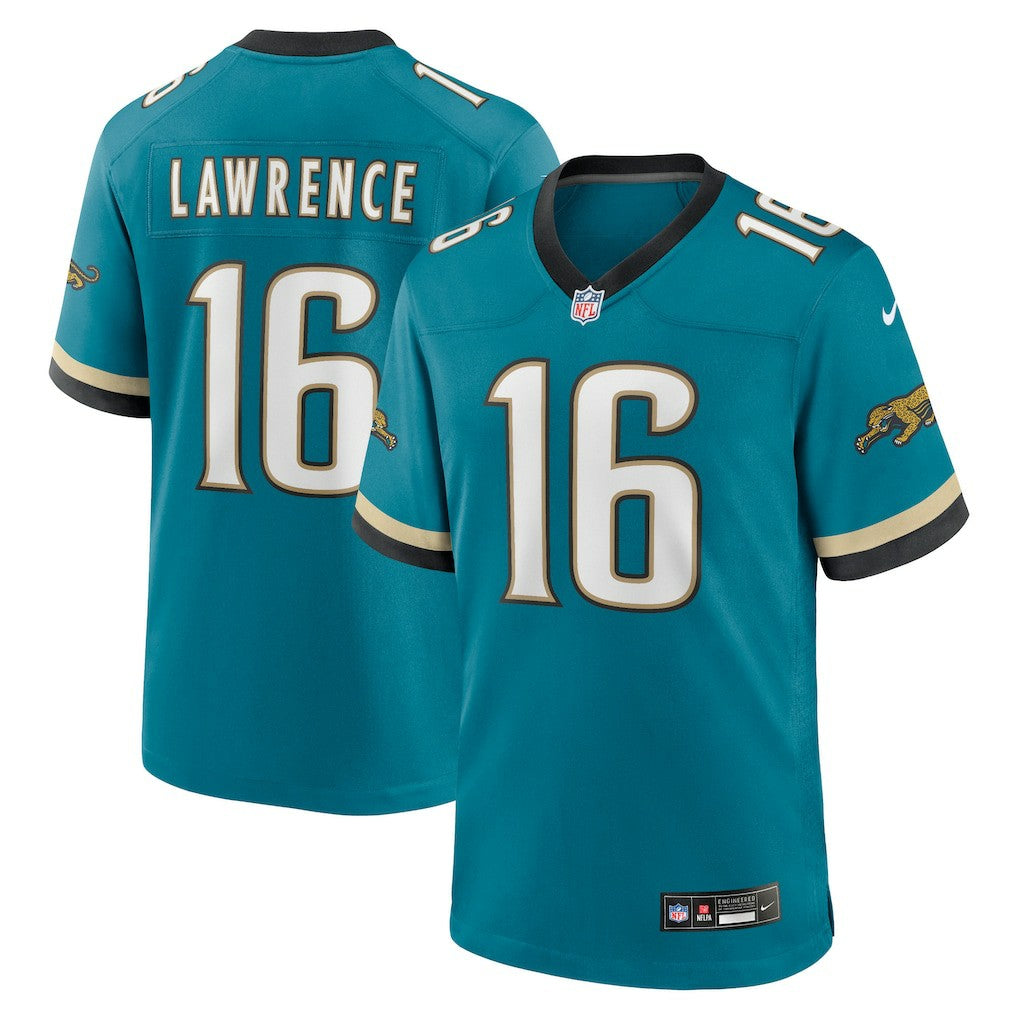 Trevor Lawrence Jacksonville Jaguars Prowler Throwback Player Game Jersey - Teal | Nike for sale