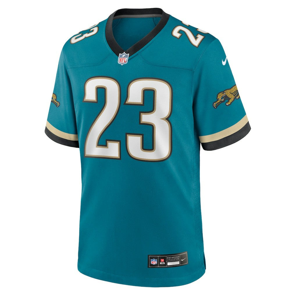 Foye Oluokun Jacksonville Jaguars Prowler Throwback Player Game Jersey - Teal | Nike on sale