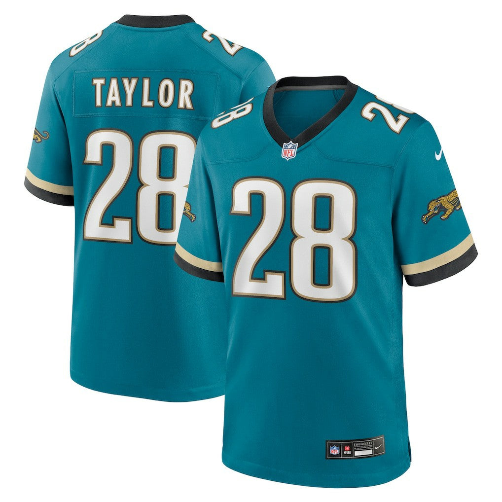 Fred Taylor Jacksonville Jaguars Prowler Throwback Retired Player Game Jersey - Teal | Nike outlet