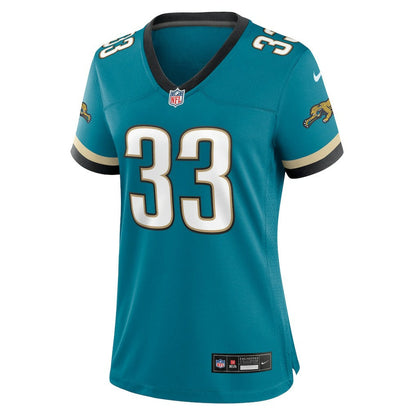 Devin Lloyd Jacksonville Jaguars Women's Prowler Throwback Game Jersey - Teal | Nike discount