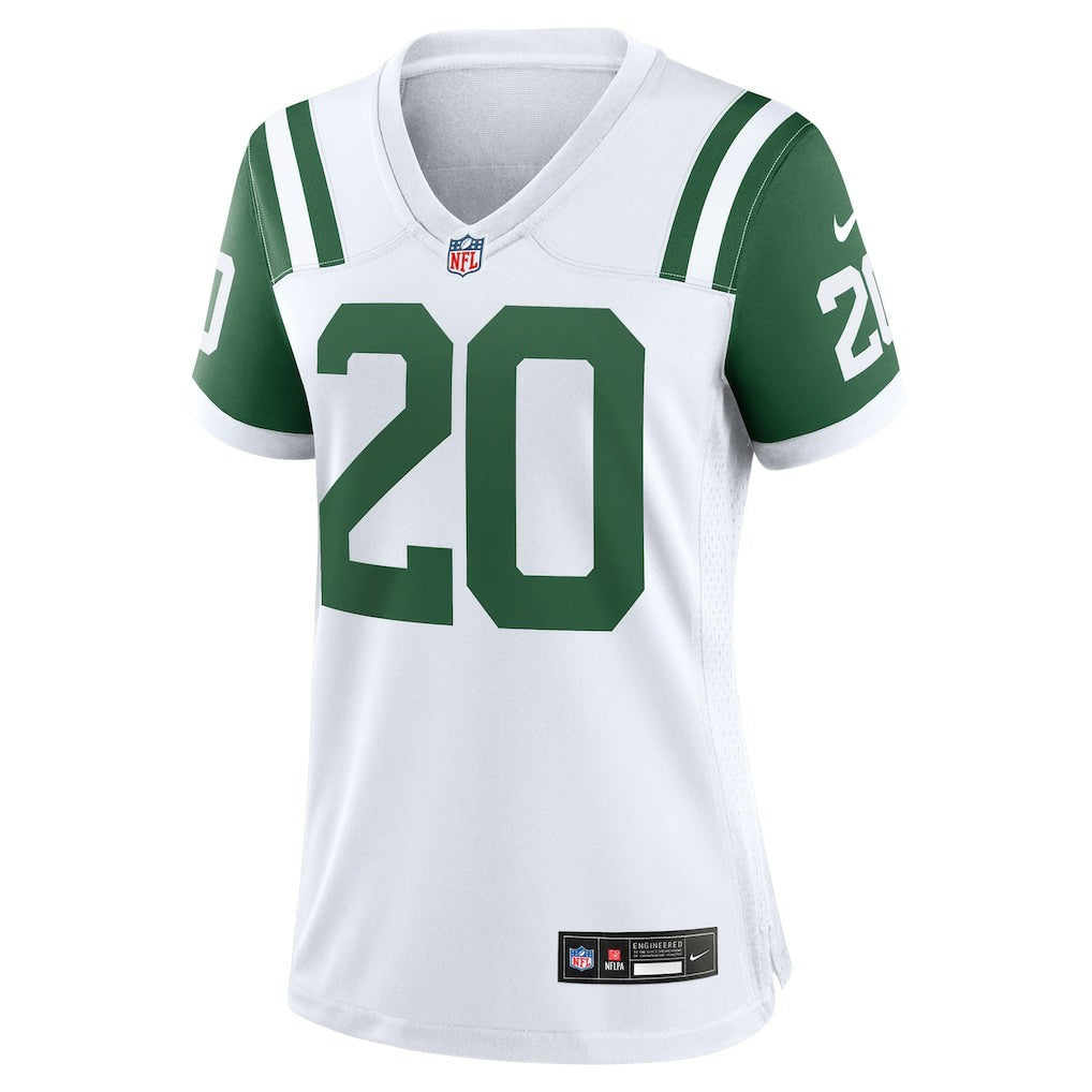 Breece Hall New York Jets Women's Classic Alternate Game Jersey - White | Nike for sale