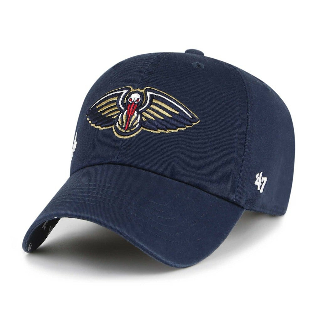New Orleans Pelicans '47 Women's Confetti Undervisor Clean Up Adjustable Hat - Navy | 47 brand sale