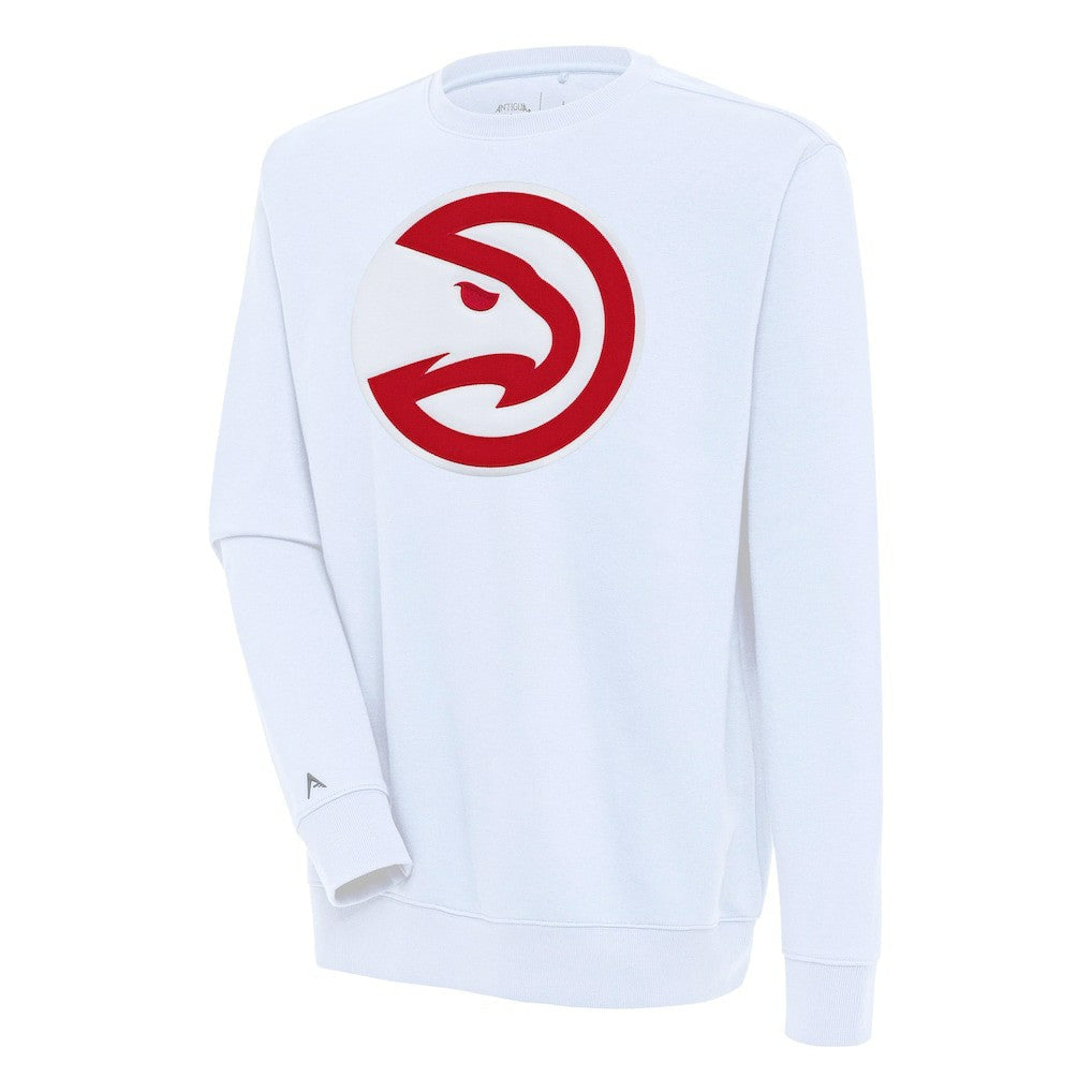 Atlanta Hawks Antigua Victory Pullover Sweatshirt - White online