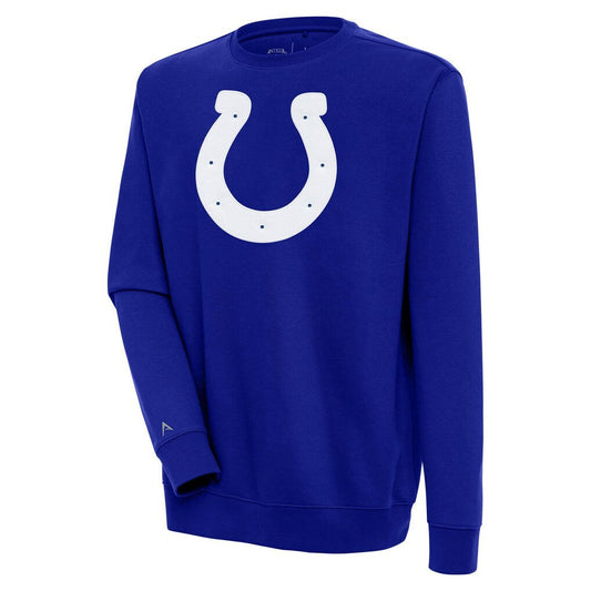 Indianapolis Colts Antigua Victory Pullover Sweatshirt - Royal for sale