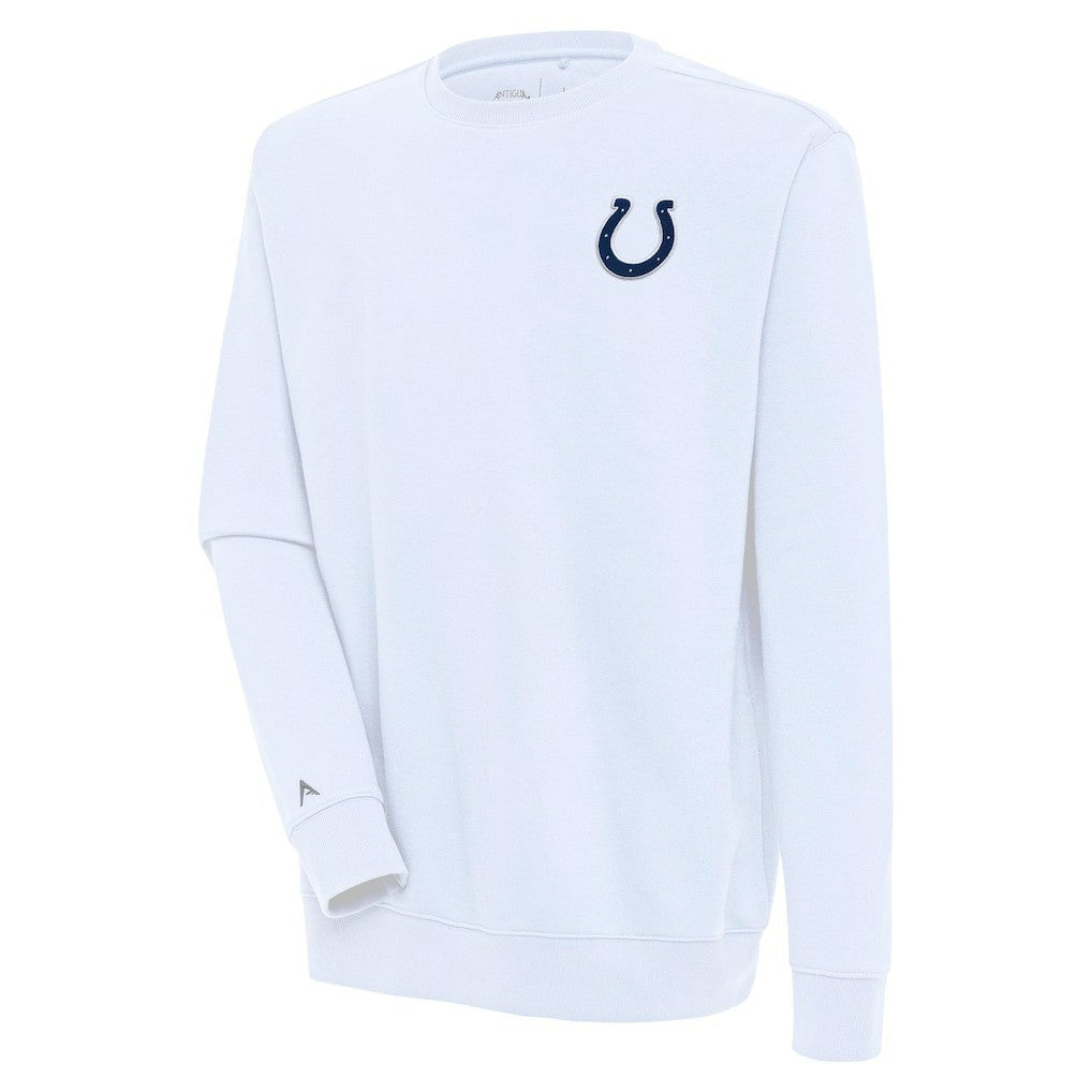 Indianapolis Colts Antigua Victory Pullover Sweatshirt - White on sale