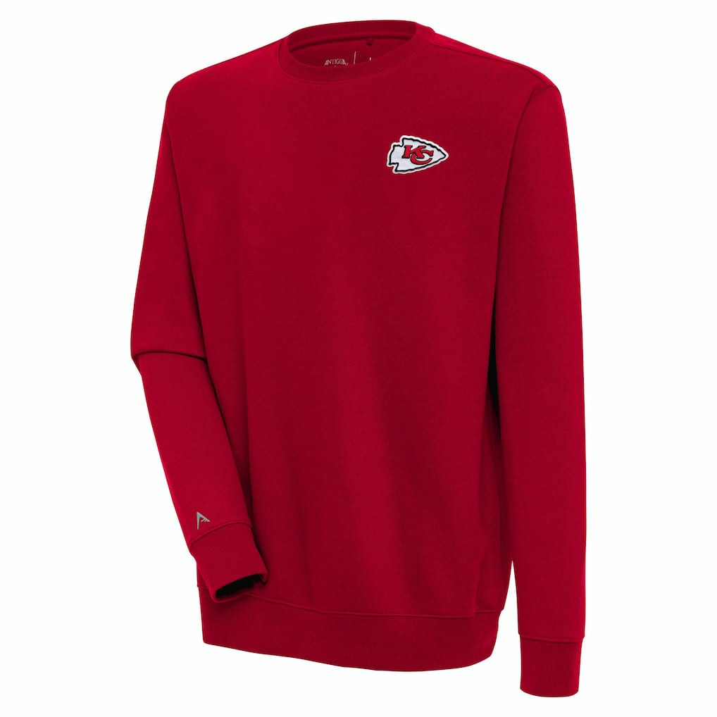 Kansas City Chiefs Antigua Victory Pullover Sweatshirt - Red for sale