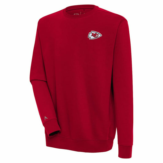 Kansas City Chiefs Antigua Victory Pullover Sweatshirt - Red for sale