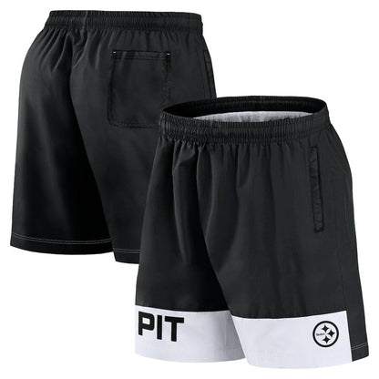 Pittsburgh Steelers Elements Shorts - Black outlet