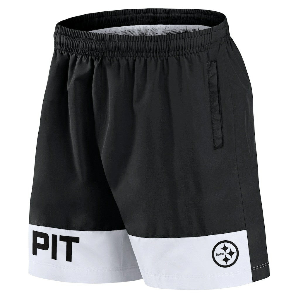 Pittsburgh Steelers Elements Shorts - Black outlet