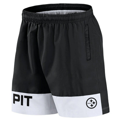 Pittsburgh Steelers Elements Shorts - Black outlet