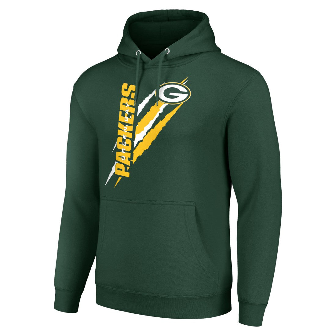 Green Bay Packers Starter Unisex Color Scratch Fleece Pullover Hoodie - Green online