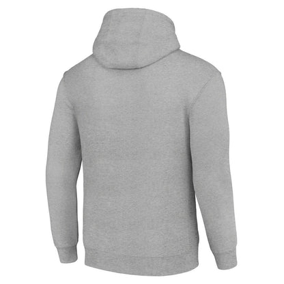 Buffalo Bills Starter Unisex Color Scratch Fleece Pullover Hoodie - Heather Gray cheap