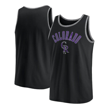 Colorado Rockies Bet Tank Top - Black