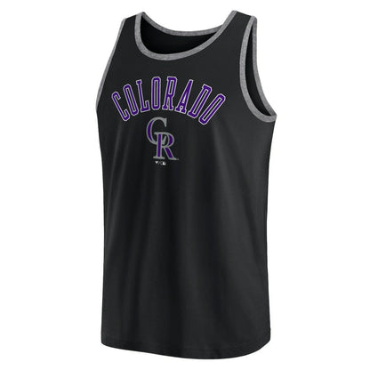 Colorado Rockies Bet Tank Top - Black