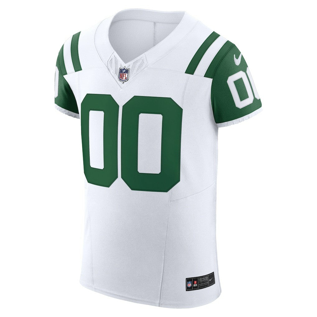 New York Jets Vapor F.U.S.E. Elite Custom Jersey - White | Nike discount