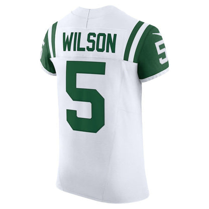 Garrett Wilson New York Jets Classic Alternate Vapor F.U.S.E. Elite Jersey - White | Nike online