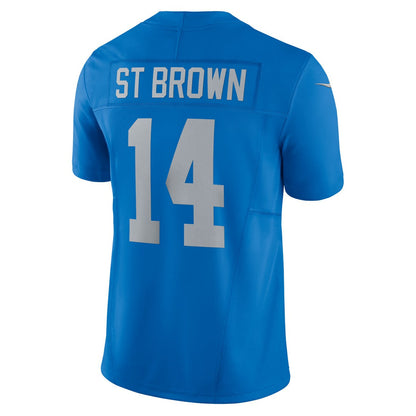 Amon-Ra St. Brown Detroit Lions Vapor F.U.S.E. Alternate Limited Jersey - Blue | Nike discount