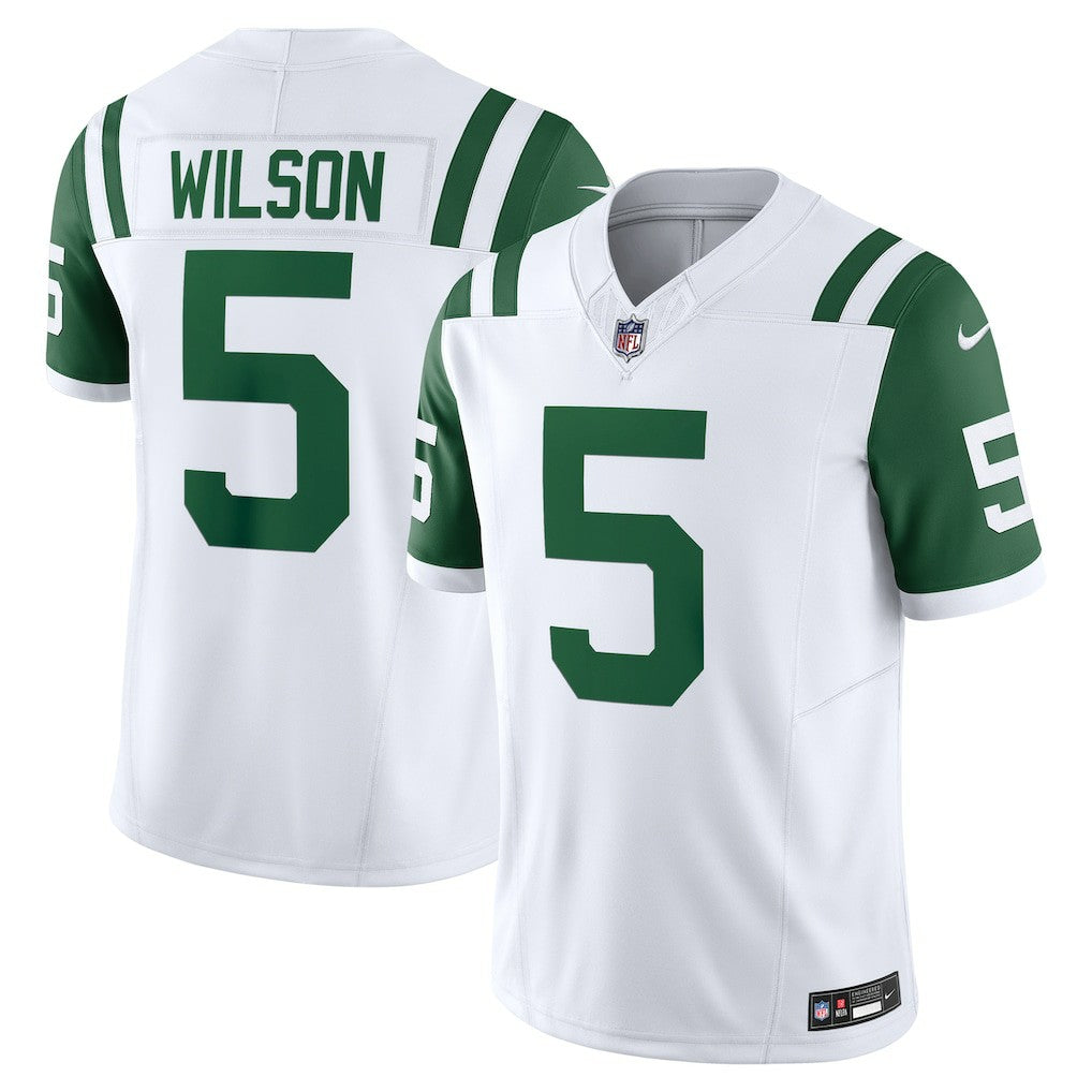 Garrett Wilson New York Jets Classic Alternate Vapor F.U.S.E. Limited Jersey - White | Nike online