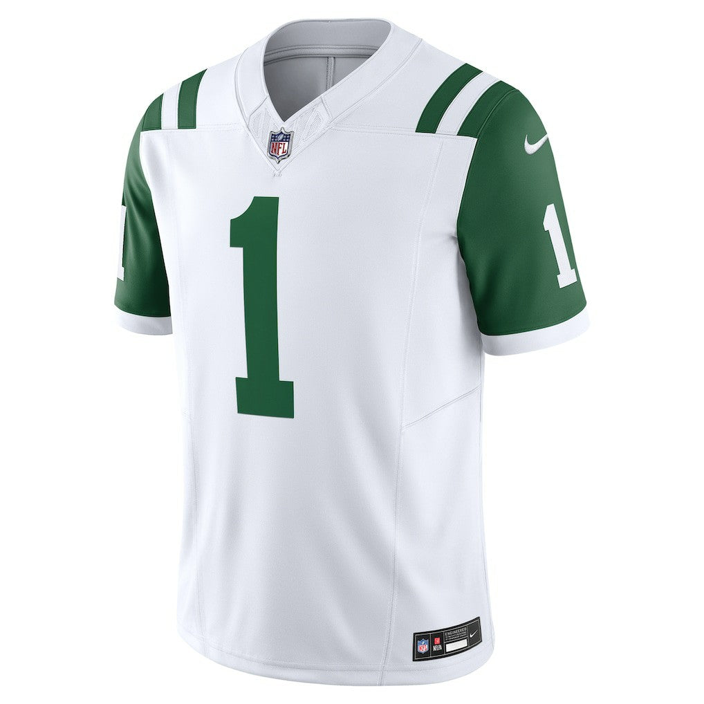 Ahmad Sauce Gardner New York Jets Classic Alternate Vapor F.U.S.E. Limited Jersey - White | Nike for sale