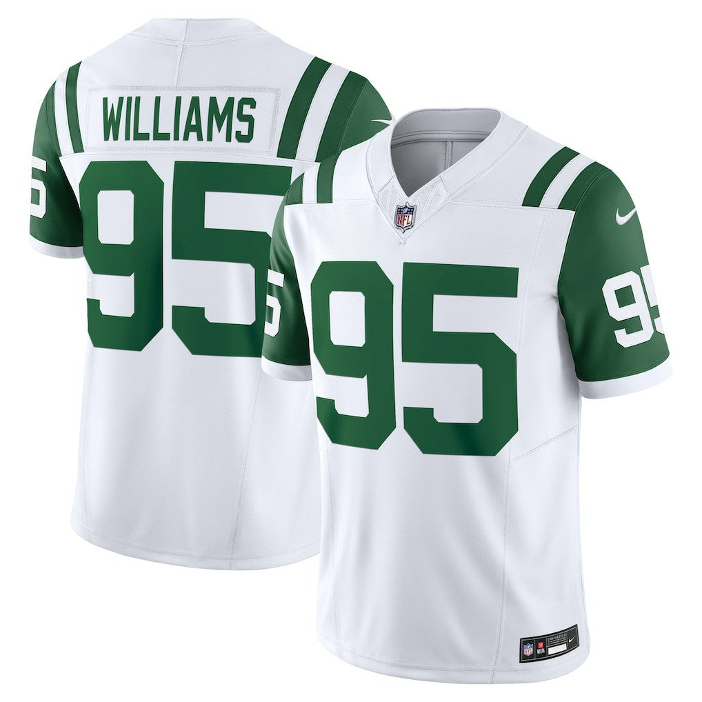 Quinnen Williams New York Jets Classic Alternate Vapor F.U.S.E. Limited Jersey - White | Nike outlet