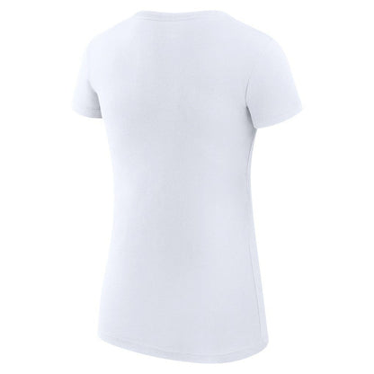 Indiana Pacers G-III 4Her by Carl Banks Women's Super-Slim Fit Lightweight Basketball Girls T-Shirt - White for sale