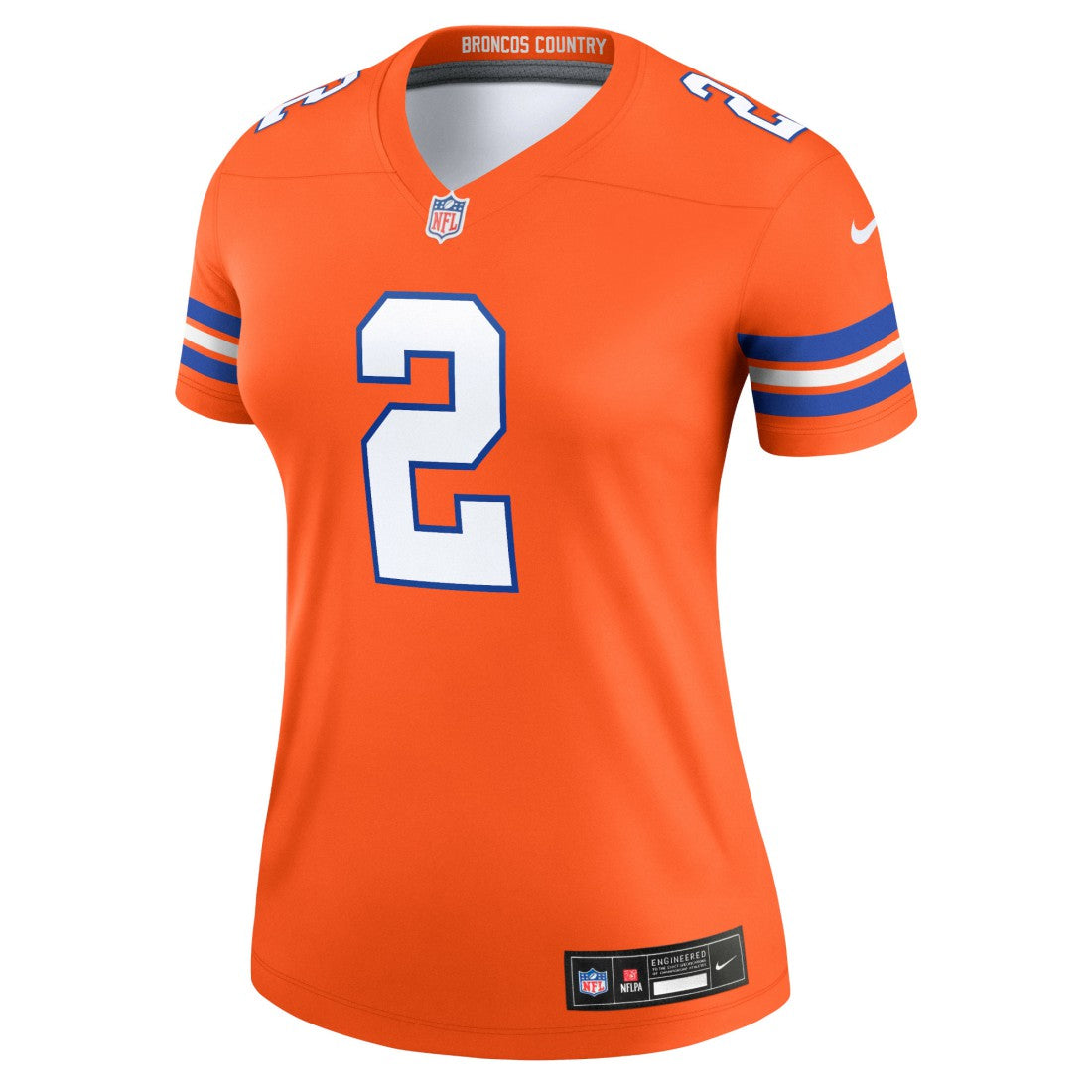 Patrick Surtain II Denver Broncos Women's Alternate Legend Player Performance Top - Mile High Collection 1977 Throwback Orange | Nike online