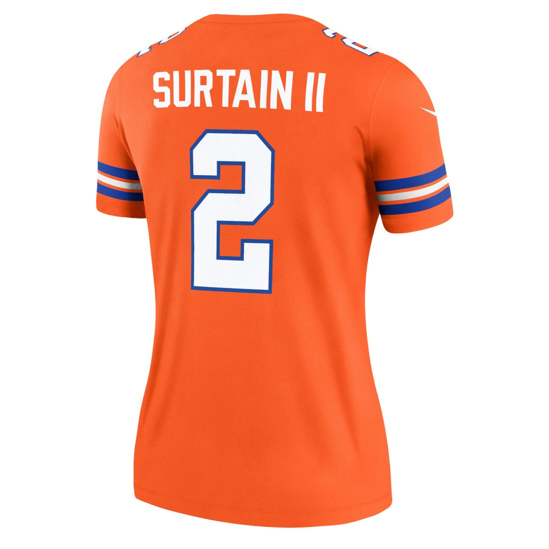 Patrick Surtain II Denver Broncos Women's Alternate Legend Player Performance Top - Mile High Collection 1977 Throwback Orange | Nike online