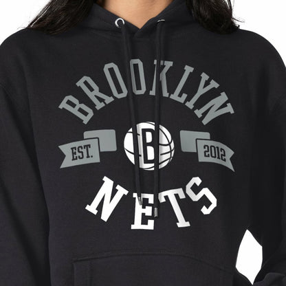 Brooklyn Nets G-III 4Her by Carl Banks Women's City Pullover Hoodie - Black discount