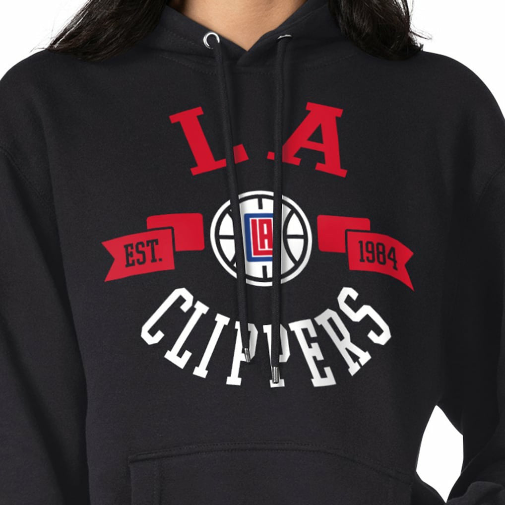 LA Clippers G-III 4Her by Carl Banks Women's City Pullover Hoodie - Black sale