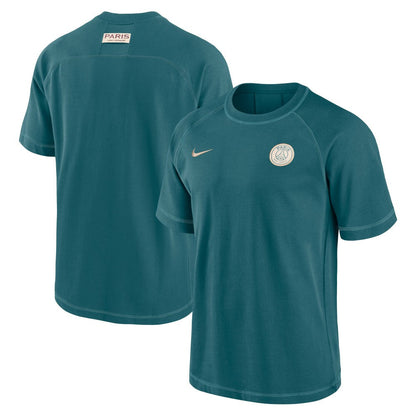 Paris Saint-Germain 2024/25 Loose Fit Travel Top - Teal | Nike on sale