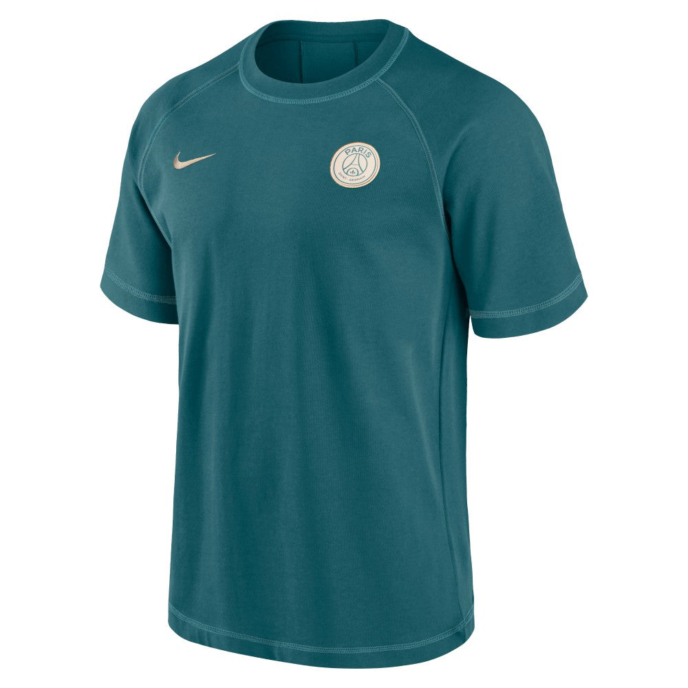 Paris Saint-Germain 2024/25 Loose Fit Travel Top - Teal | Nike on sale