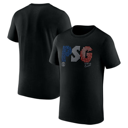 Paris Saint-Germain Lights T-Shirt - Black | Nike for sale