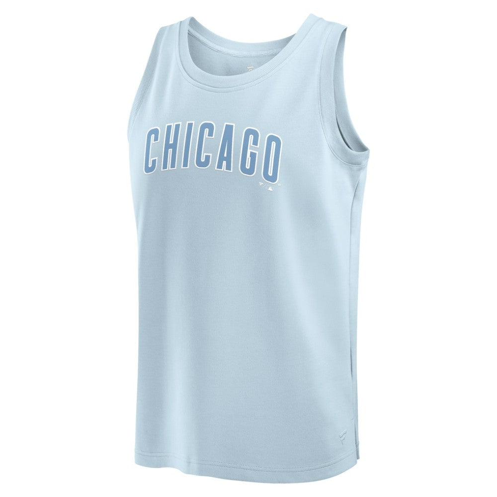 Chicago Cubs Elements Tank Top - Light Blue